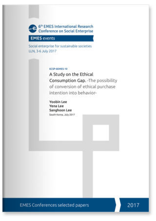 A Study on the Ethical Consumption Gap. The possibility of conversion of ethical purchase intention into behavior