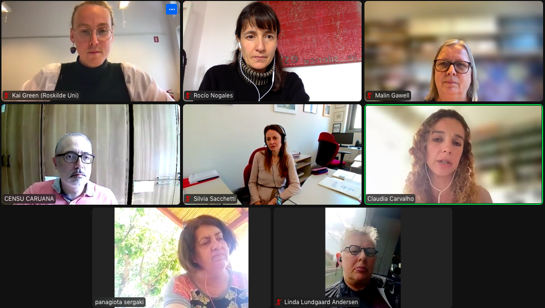 The Culture&Arts (CASE) affinity group held its first webinar!