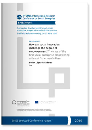 How can social innovation challenge the degree of empowerment? The case of the first social enterprise empowering artisanal fishermen in Peru