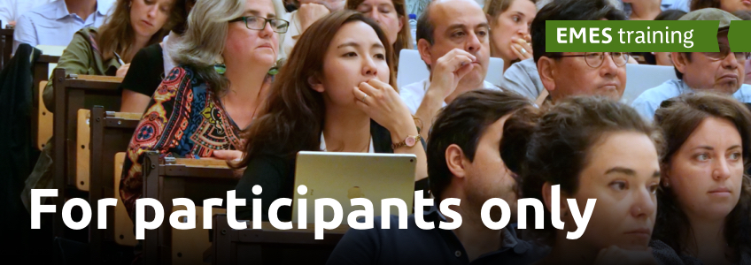 7EMEStrainingschool - Materials for the virtual phase