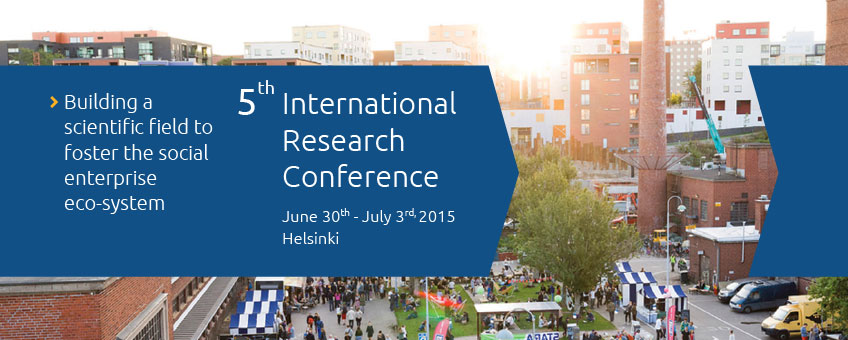 5<sup>th</sup> EMES International Research Conference on Social Enterprise