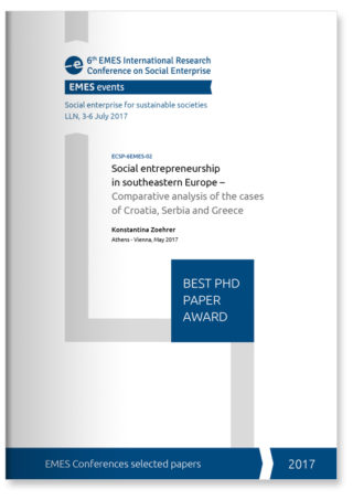 Social entrepreneurship in southeastern Europe – Comparative analysis of the cases of Croatia, Serbia and Greece